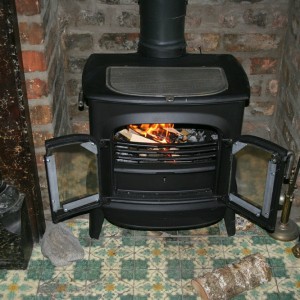 Wood burning stove carbon monoxide