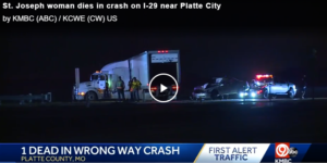 I 29 wrong way truck crash