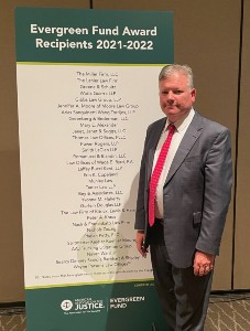 Brian Franciskato Evergreen Fund distinguished service award