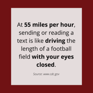 distracted drivers texting and driving