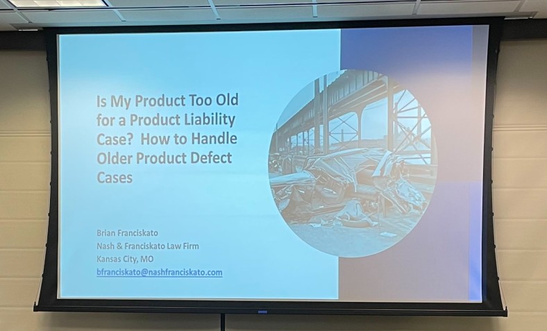 How Old is Too Old? Handling Older Product Liability Cases