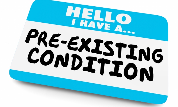 How does a pre-existing injury affect a car accident claim?