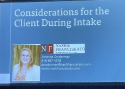 Amanda Cryderman American Association for Justice faculty speaker 