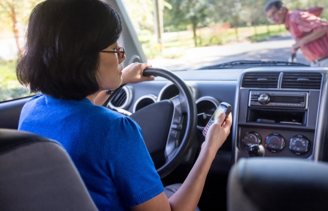 Three Types of Driving Distractions