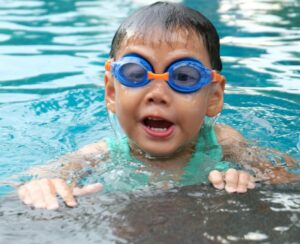 in the pool swimming pool all depths of water swimming safety swimming