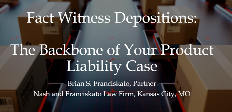 Fact Witness Depositions