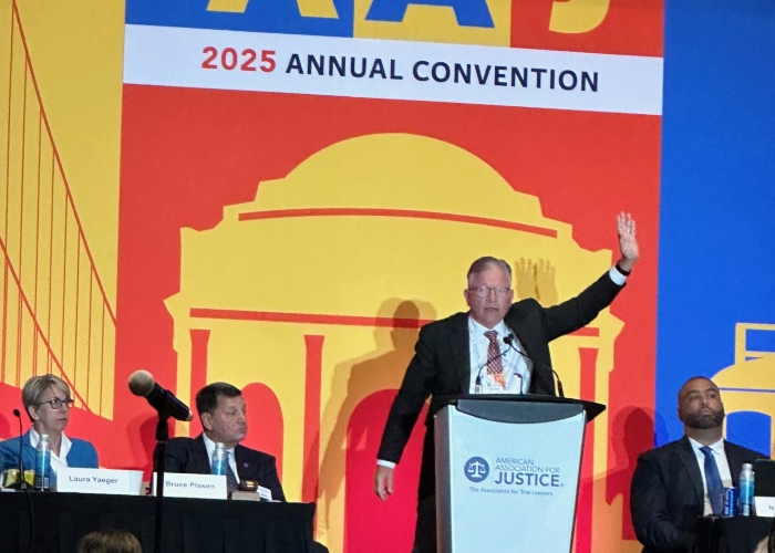 Brian Franciskato Award recipient Board of Governors Above and Beyond