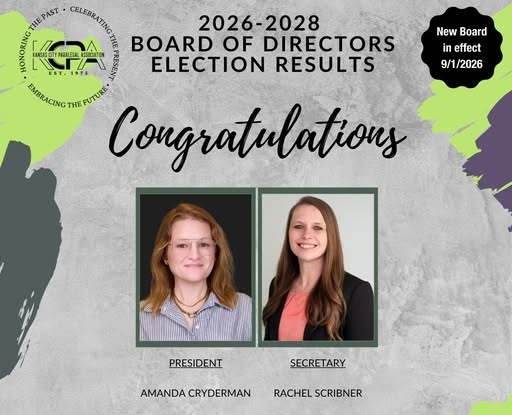 Amanda Cryderman KCPA President