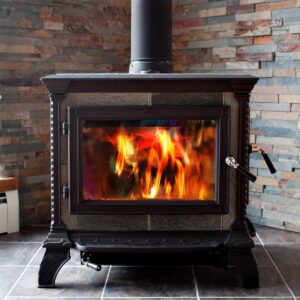 Wood burning stove carbon monoxide